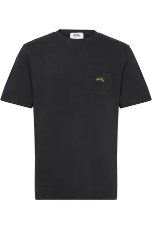 Stan Ray Patch Pocket Tee Designers T-shirts Short-sleeved Black