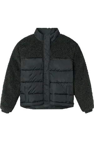 LMTD Nlmmadi Sherpa Jacket Toppatakki Khaki Green