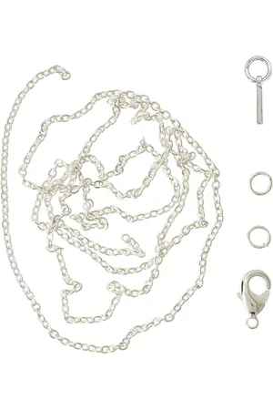 me&my BOX Letter I Sp With O-Ring, Chain And Clasp Toys Creativity Drawing & Crafts Craft Jewellery & Accessories Silver