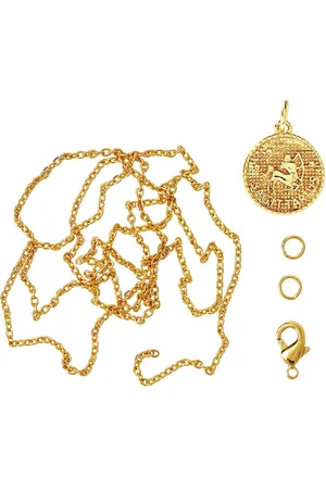 me&my BOX Zodiac Coin Pendant And Chain Set, Sagittarius Toys Creativity Drawing & Crafts Craft Jewellery & Accessories Gold