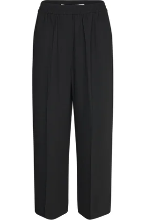 DAY Birger et Mikkelsen Jonah - Classic Gabardine Bottoms Trousers Wide Leg Black