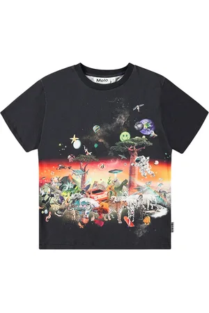 Molo Rodney Tops T-shirts Short-sleeved Multi/patterned