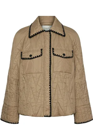 Y.A.S Luja Padded Jacket Tikkitakki Beige