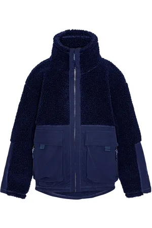 Molo Utha Outerwear Fleece Outerwear Fleece Jackets Navy