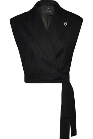 Bruuns Bazaar Billbbberin Waistcoat Blazers Sleeveless Blazers Black