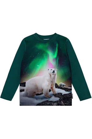 Molo Reif Tops T-shirts Long-sleeved T-shirts Green