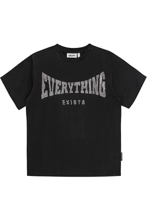Molo Rodney Tops T-shirts Short-sleeved Black