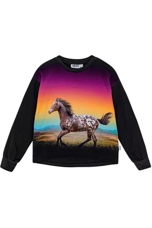 Molo Reniza Tops T-shirts Long-sleeved T-shirts Black