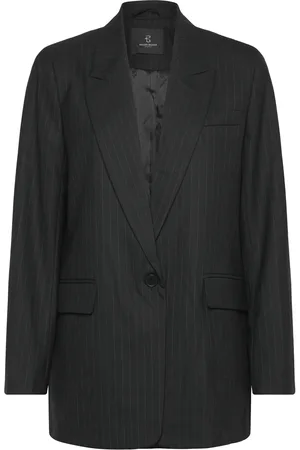 Bruuns Bazaar Billbbfrida Blazer Blazers Single Breasted Blazers Black