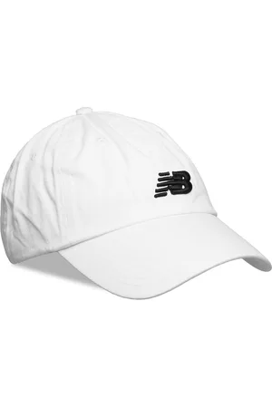 New Balance 6 Panel Classic Hat Sport Headwear Caps White