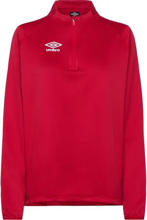 Umbro Liga Halfzip Sport Men Men Sports Clothes Sport Tops Sport T-shirts Red