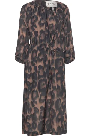 Munthe Tynna Polvipituinen Mekko Brown