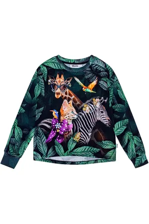 Molo Reniza Tops T-shirts Long-sleeved T-shirts Green