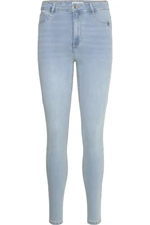 Gina Tricot Molly High Waist Jeans Bottoms Jeans Skinny Blue
