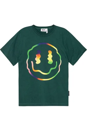 Molo Riley Tops T-shirts Short-sleeved Green