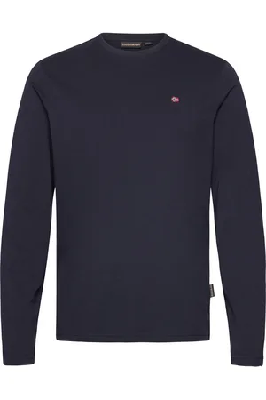 Napapijri Salis Long Sleeve T-Shirt Tops T-shirts Long-sleeved Navy