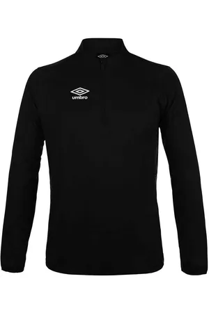 Umbro Liga Halfzip Sport Men Men Sports Clothes Sport Tops Sport T-shirts Black