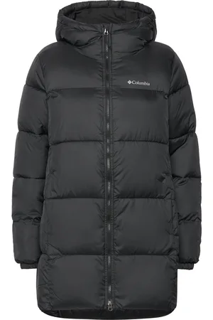 Columbia Puffect Ii Mid Hooded Jacket Sport Women Sport Clothing Sport Outerwear Sport Jackets Sport Padded Jackets Black