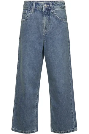 TOM TAILOR Blue Baggy Denim Bottoms Jeans Wide Jeans Blue