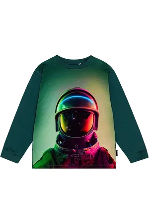 Molo Rube Tops T-shirts Long-sleeved T-shirts Green