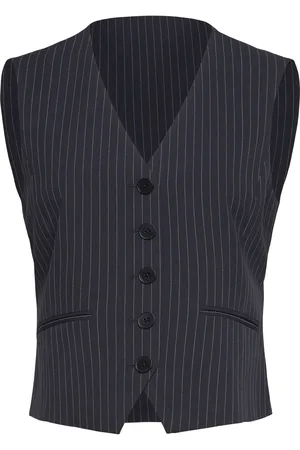 Part Two Rikkepw Wa Blazers Sleeveless Blazers Navy