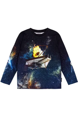Molo Mountoo Tops T-shirts Long-sleeved T-shirts Black