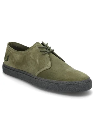 Fred Perry Linden Suede Matalavartiset Sneakerit Tennarit Green
