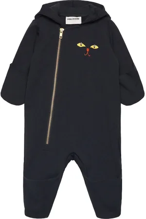Mini Rodini Catsuit Baby Sie Pitkähihainen Body Black