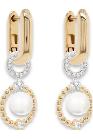 Marmara Sterling Goldplated Pearl Earrings Korvakoru Korut Gold