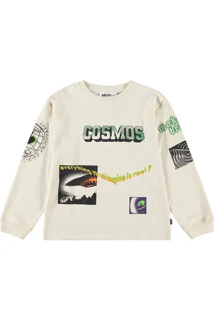 Molo Rube Tops T-shirts Long-sleeved T-shirts Cream