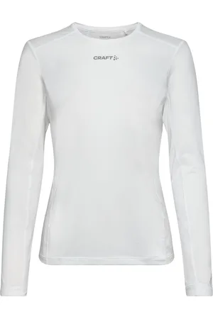 Craft Adv Essence Ls Tee 2 W Sport Sport Clothing Sports Tops & T-shirts Sport Long Sleeve Tops White