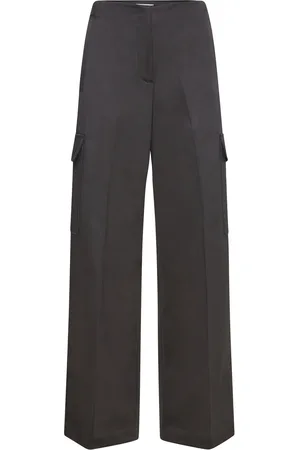 By Malina Madilyn Mid High Rise Cargo Pants Designers Trousers Cargo Pants Black