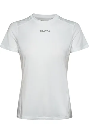 Craft Adv Essence Ss Tee 2 W Sport Sport Clothing Sports Tops & T-shirts Sport T-shirts White