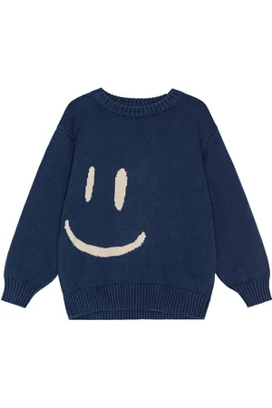 Molo Bello Tops Knitwear Pullovers Navy