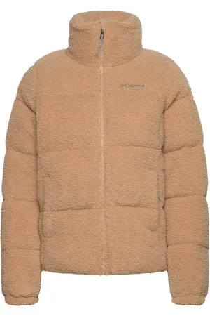 Columbia Puffect Sherpa Jacket Sport Sport Clothing Sport Outerwear Sport Jackets Sport Outdoor Jackets Brown