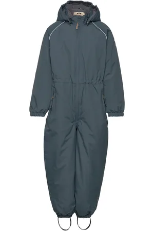 Mikk-Line Nylon Junior Suit - Solid Outerwear Coveralls Snow-ski Coveralls & Sets Blue