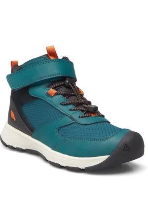 Keen Ke Skua Mid Wp Y-Ponderosa Pine-Gold Flame Korkeavartiset Tennarit Blue