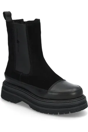 Canada Snow Mount Caia Shoes Boots Ankle Boots Ankle Boots Flat Heel Black