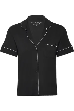 Hunkemöller Jacket Ss Jersey Essential Toppi Black