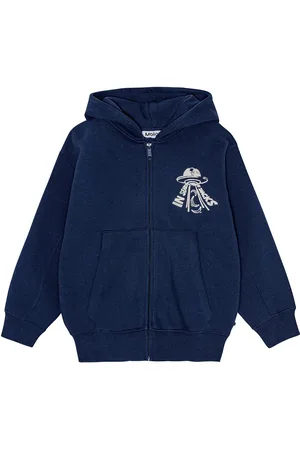 Molo Mazz Tops Sweat-shirts & Hoodies Hoodies Navy