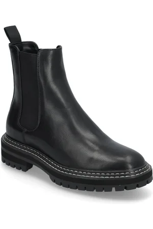 ONLY Onlbeth-2 Pu Chelsea Boot - Noos Shoes Boots Ankle Boots Ankle Boots Flat Heel Black