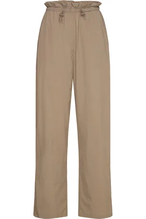 Rosemunde Track Trousers Bottoms Trousers Straight Leg Brown