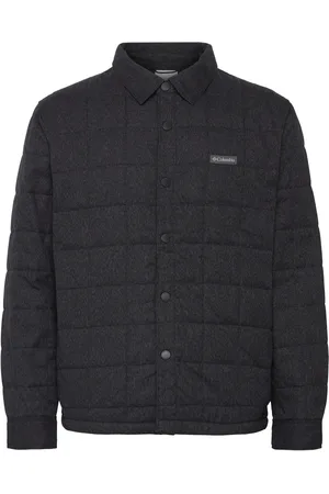 Columbia Landroamer Quilted Shirt Jacket Sport Men Sport Clothing Sport Tops Sport Shirts Black