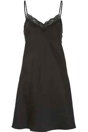 Damella of Sweden Nightdress No Sleeve Yöpaita Black