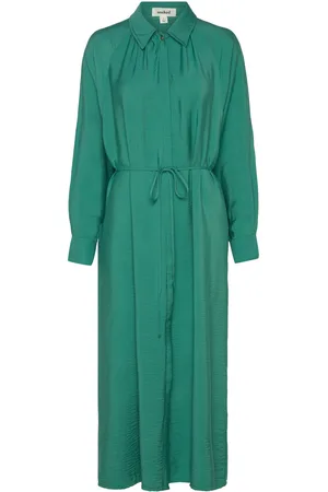 Soaked in Luxury Slsija Dress Polvipituinen Mekko Green