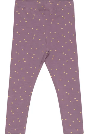 NAME IT Nmfvivian Glitter Legging Bottoms Leggings Pink