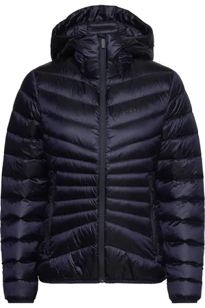 J Lindeberg Lara Light Down Hood Sport Women Sport Clothing Sport Outerwear Sport Jackets Sport Padded Jackets Navy