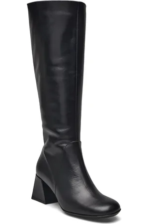 Wonders Lulet Korkeavartiset Saapikkaat Black