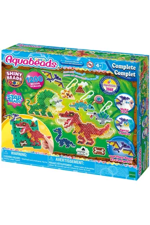Aquabeads Dinosaurernes Verden Toys Creativity Drawing & Crafts Craft Pearls Multi/patterned