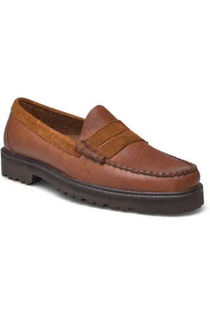 G.H. Bass Gh Weejun Lug Larson Soft Grain Loaferit Matalat Kengät Brown